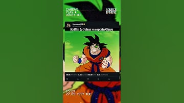 Gohan & Krillin VS captain Ginyu| captain Ginyu switched body with Goku #goku  #gohan #dragonball