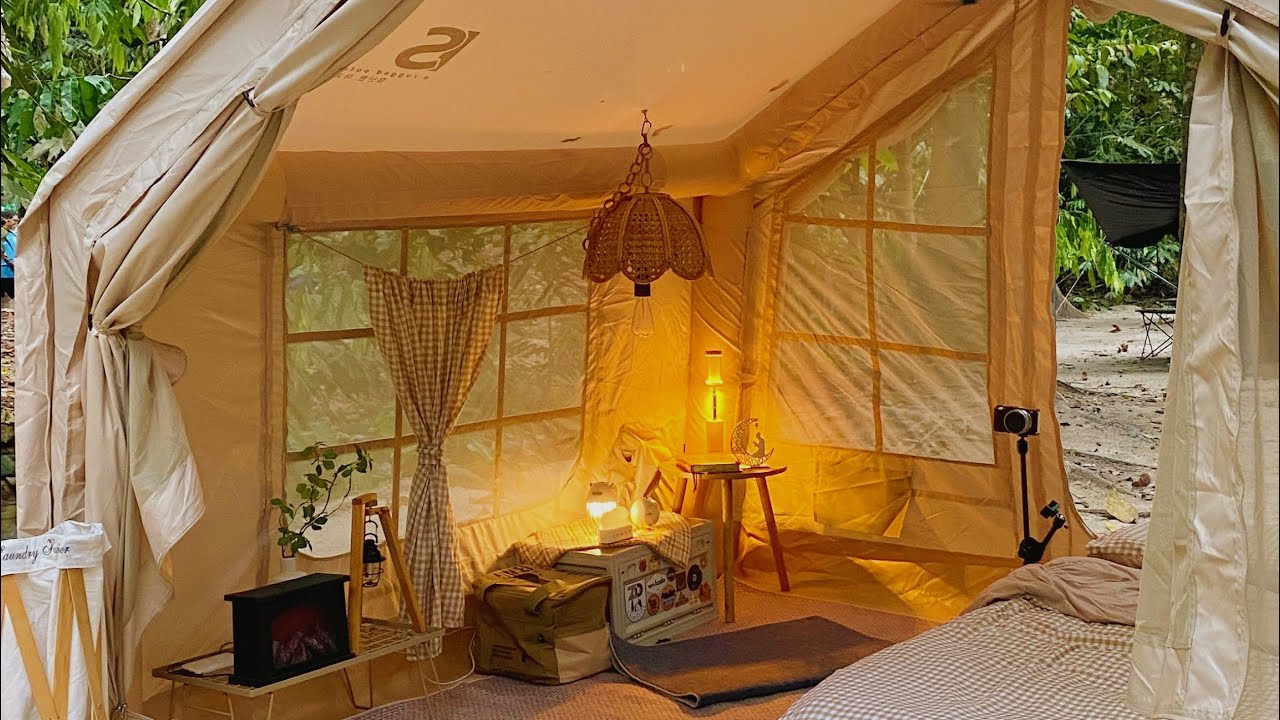 camping Ramadan dengan khemah idaman | IS outdoorsy 9 | Eco Tree Campsite | camping malaysia vlog