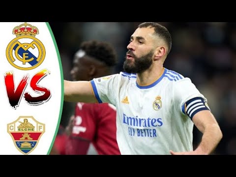 ملخص مباراه ريال مدريد و إلتشي 2 2 ريمووووونتادا لريااال   