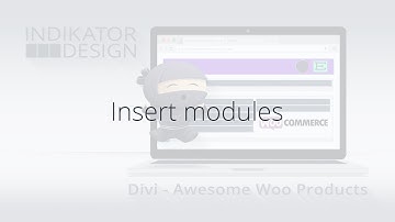07 Insert modules - Divi – Awesome Woo Products