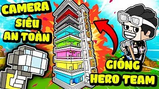 SIRO CHỈ LÀM CAMERA CHỐNG TRỘM SIÊU AN TOÀN GIỐNG GAMING HOUSE CỦA HERO TEAM TRONG MINI WORLD