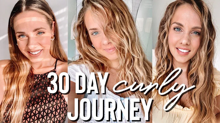 30 Day curly / wavy hair journey.. EVERYTHING you ...