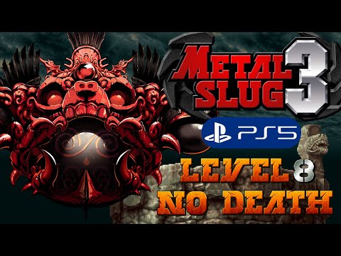 Metal Slug 3 Enhanced (PS5) - Full Game Level-8 No Death (4K)