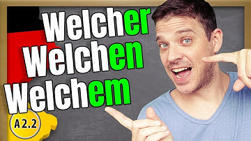 Welch-, Welcher, Welches 🙄... when to use which!
