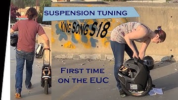 KING SONG S18 Suspension Set-up