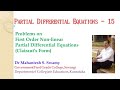 Mathematics: BSc-4: Partial Differential Equations-15