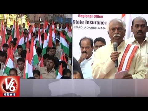 Union Minister Bandaru Dattatreya Participate In TBJP's Tiranga Yatra | Hyderabad | V6 News