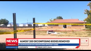 Nearly 200 decomposing bodies were removed from funeral home