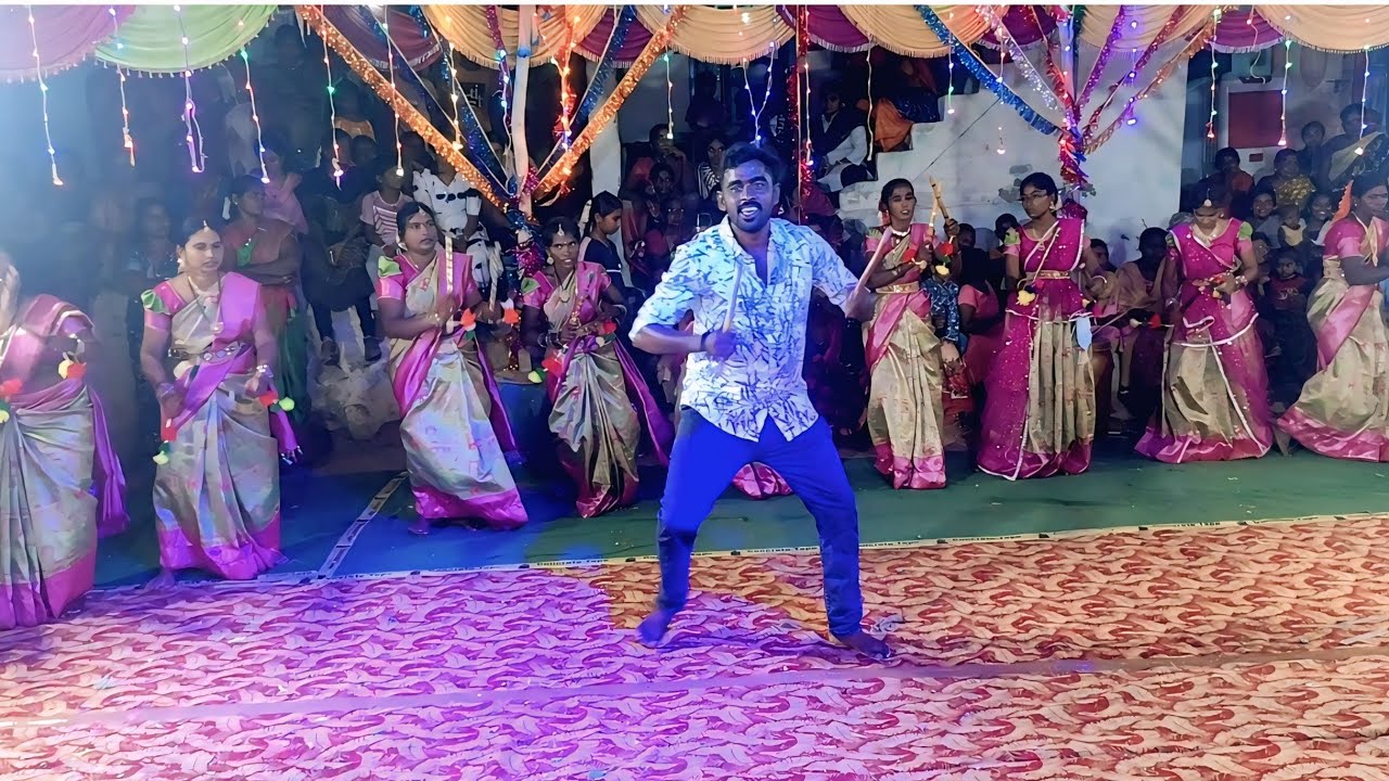 సుబ్బారెడ్డి కోలాటం మైదుకూరు 7702051582 నారాయణపల్లి గజ్జలపూజ లో బుజ్జి బుజ్జి గణపయ్య అంటూ