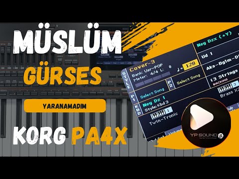 Müslüm Gürses Yaranamadım | Korg Pa4x Demo Kayıt