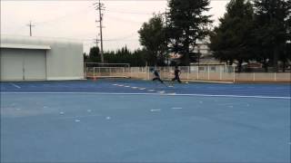 20151010 4継練習 秋山→田村②