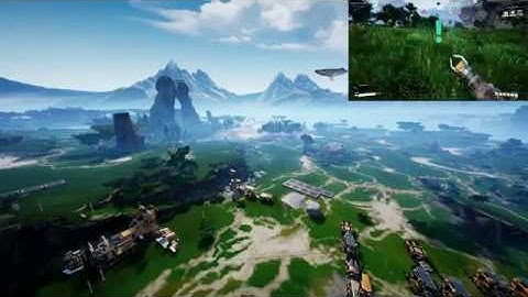 Satisfactory Base time-lapse | 3.5 Hours