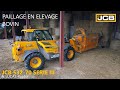 Paillage en levage allaitant  jcb serie iii  lucas raptor