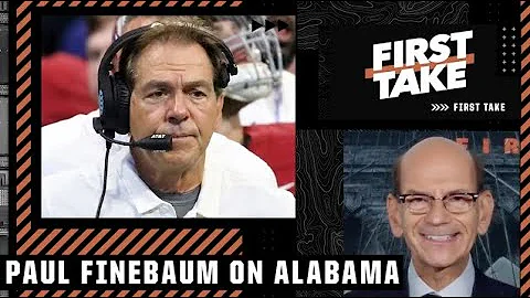Paul Finebaum predicts Georgia will be the biggest threat to Alabama this season | First Take