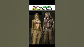 Yes They actually Reduced Eva Recoil Metal Gear Solid Delta