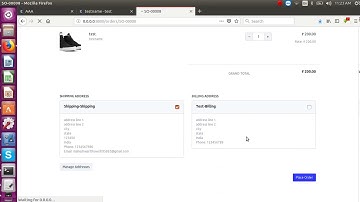 ERPNext Ecommerce Website