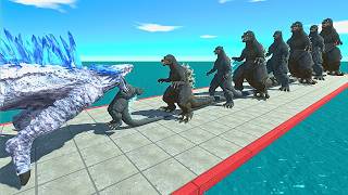 Kaiju Monsters vs 10 Levels of Final Wars Godzilla and GMK Godzilla - Ultimate ARBS Size Comparison