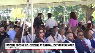 Dozens become U.S. citizens at naturalization ceremony Net Worth