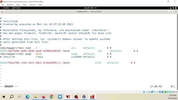 Redhat Linux 9 Lab: Exercise 14-7 Mounting Partitions Through /etc/fstab