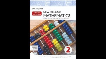 Exercise 2A Question #6|| updated  Oxford New Syllabus Mathematics ||Chapter 2|| D2 Solution