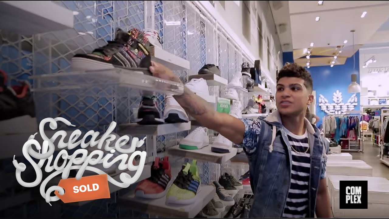 DeAndre Yedlin Goes Sneaker Shopping with Complex - YouTube