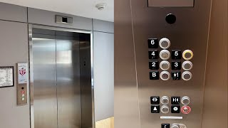 KONE EcoSpace MRL Traction Elevator [Bank 1] @ Nineteen800 Apartments, Cupertino, CA