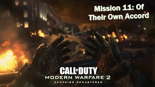 Call of Duty: Modern Warfare 2 Campaign Remastered | Mission 11: Of Their own Accord | Gameplay |