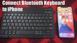 How to Connect Any Bluetooth Keyboard to iPhone