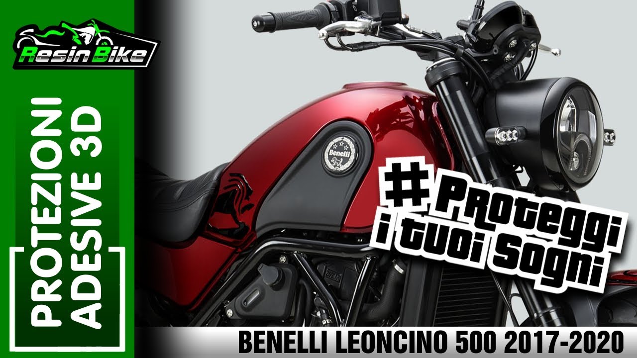 Resin Bike 3D-Aufkleber Für Benelli Leoncino & TRK 502 (2017–2020) – Schützt Vor Kratzern, Made In Italy