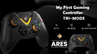 Unboxing Cosmic Byte Ares Tri-Mode Wireless, Bluetooth, Wired Controller for PC and First Hands On 🎮