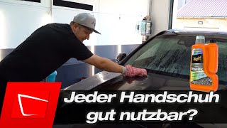 Muss es der Spezialhandschuh sein? Handschuhtest zum Meguiar's Hybrid Ceramic Wash & Wax