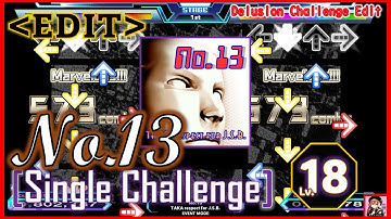[DDR Edit] No.13 / TAKA respect for J.S.B. (CSP18)[from DDRSN / IIDX10th]