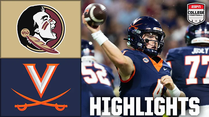 Florida State Seminoles vs. Virginia Cavaliers | Full Game Highlights | ESPN College Football