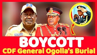 BOMBSHELL!: Details Emerges As Uhuru Kenyatta And Raila Odinga Boycotts OGOLLA'S Burial.