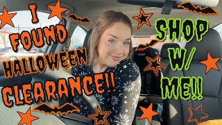 I found HALLOWEEN Clearance @ Burlington! | SHOP W/ ME