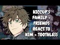 Hiccup S Family Friends React To Him Toothless Gacha React Hiccup S Family Friends React To Him Toothless Gacha React