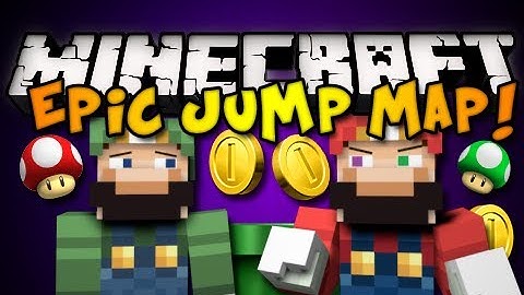 Minecraft: Epic Jump Map - SUPER MARIO EDITION! Part 6 (HD)