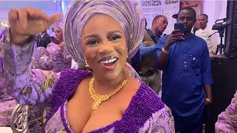 WUMI TORIOLA & OTHER YORUBA ACTRESS SHUTDOWN FALIWEREPE DAUGHTER’S WEDDING IN LAGOS