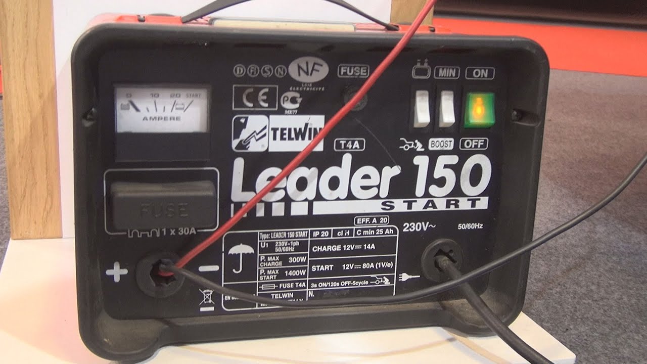 Telwin Leader 150 Start Battery Charger and Starter Review 