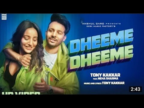 Dima Dima new Hindi song Tony Kakkar