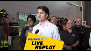 Live Replay Prime Minister Trudeau Takes Questions In West Kelowna