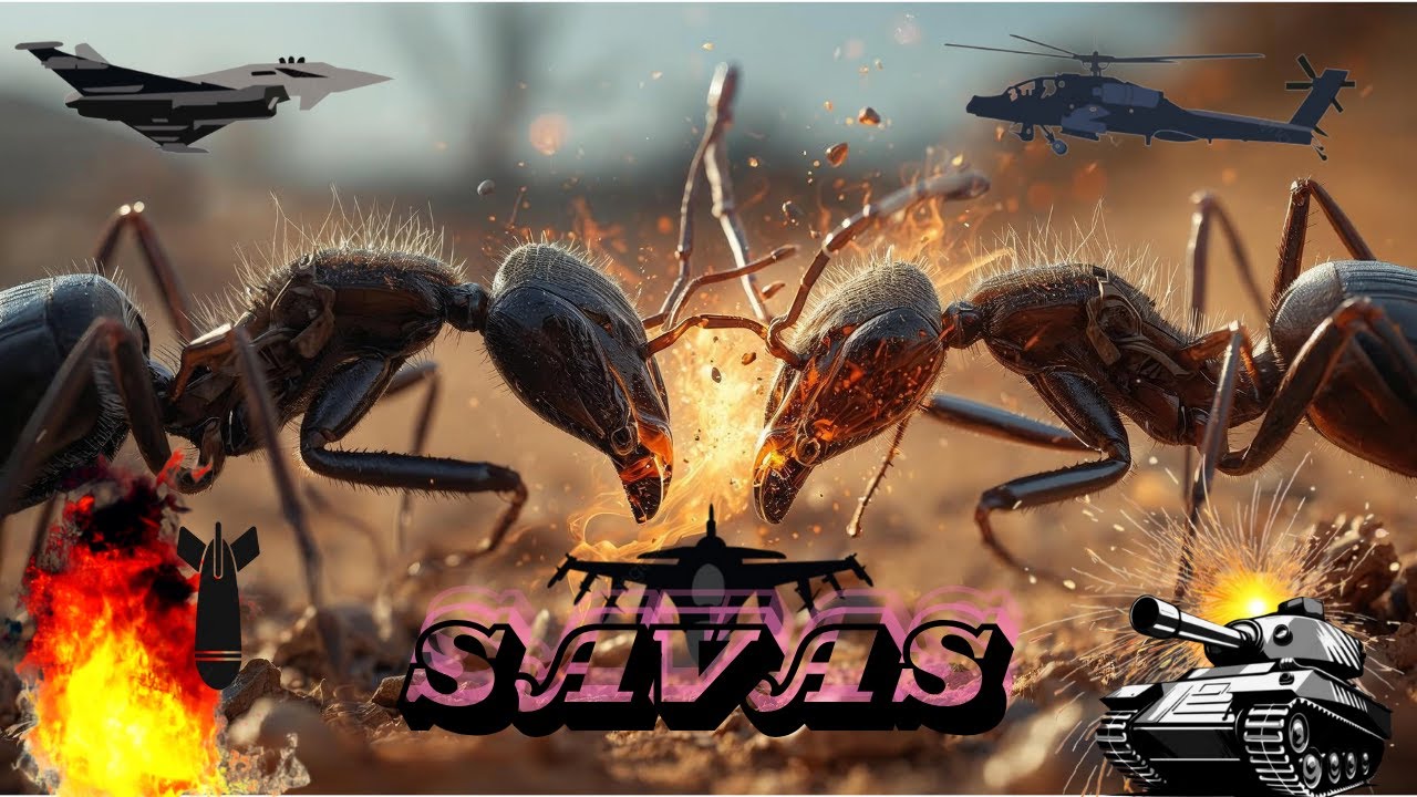 Стратегические охотничьи войны колоний муравьёв Cataglyphis Pheidole и Tapinoma / Эгейский регион