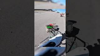 Biker Riding Lawnmower!😱
