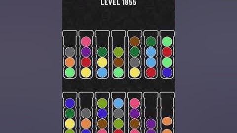 【Ball Sort Puzzle】Level.1855