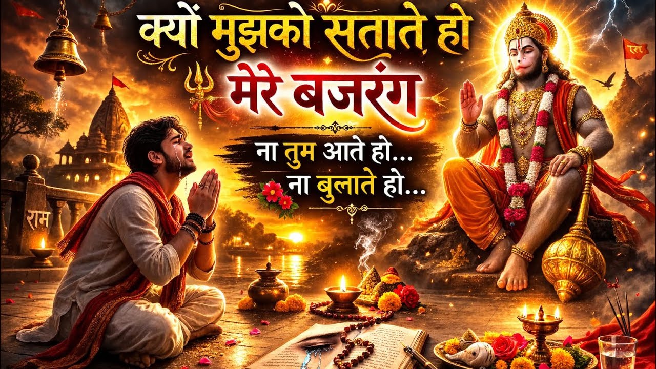 🚩 Soulful Hanuman Bhajan | SoulfulHanuman Bhajan 2026 | Emotional BhaktiSong | Peaceful  Devotional 