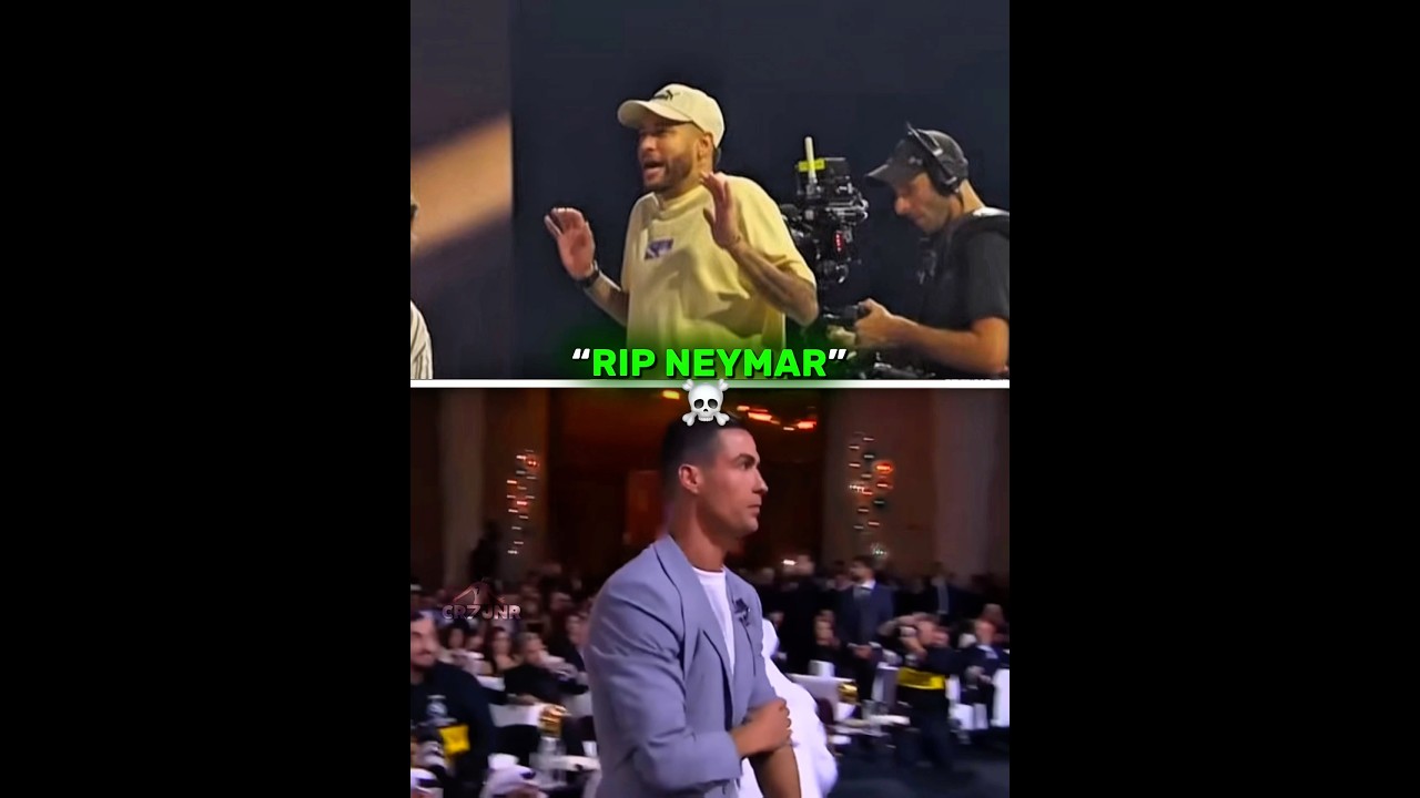Ronaldo roasted Neymar😂☠️ #ronaldo #football #messi