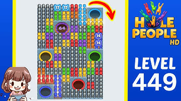 Hole People Level 449 Solution Walkthrough