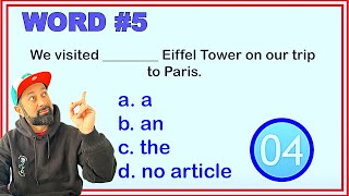 A, An, The, or No Article? Master English Articles Today!