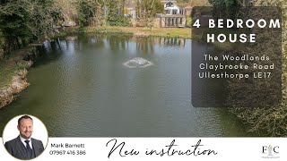 A Dream Family Home with Its Own Lake, Woodland & Paddock!