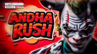 ANDHA RUSHGAMPLAY ☠️👀 #bgmi #shortslive #short #live #livebgmi